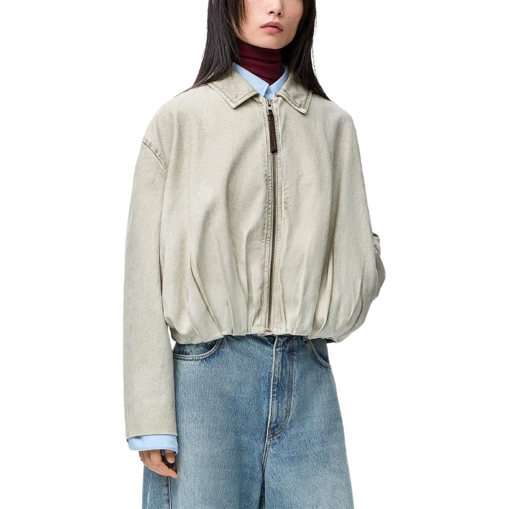 Женская куртка LOEWE SS26 (черная) — фото 2