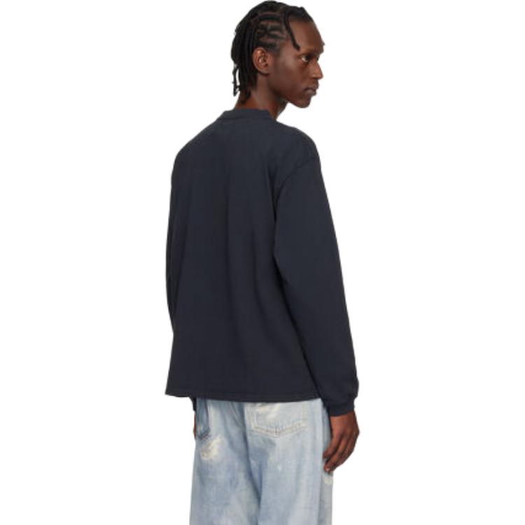Лонгслив RHUDE ブラック (черный) — фото 4