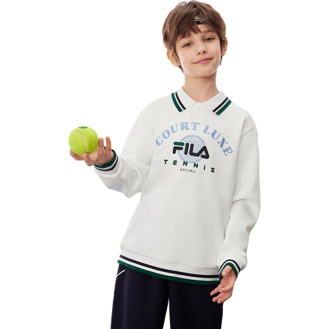 Худи Fila KIDS (белый) — фото 2