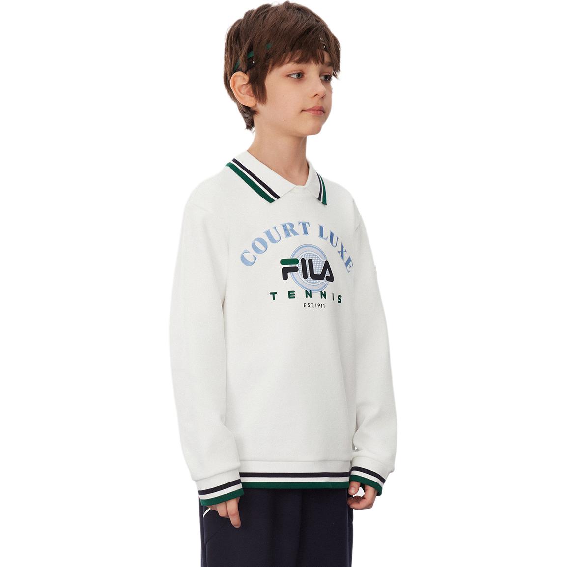 Худи Fila KIDS (белый) — фото 5