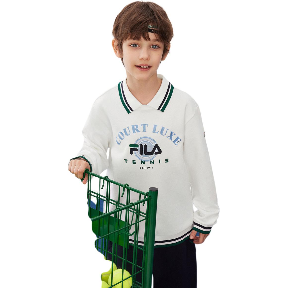 Худи Fila KIDS (белый) — фото 6