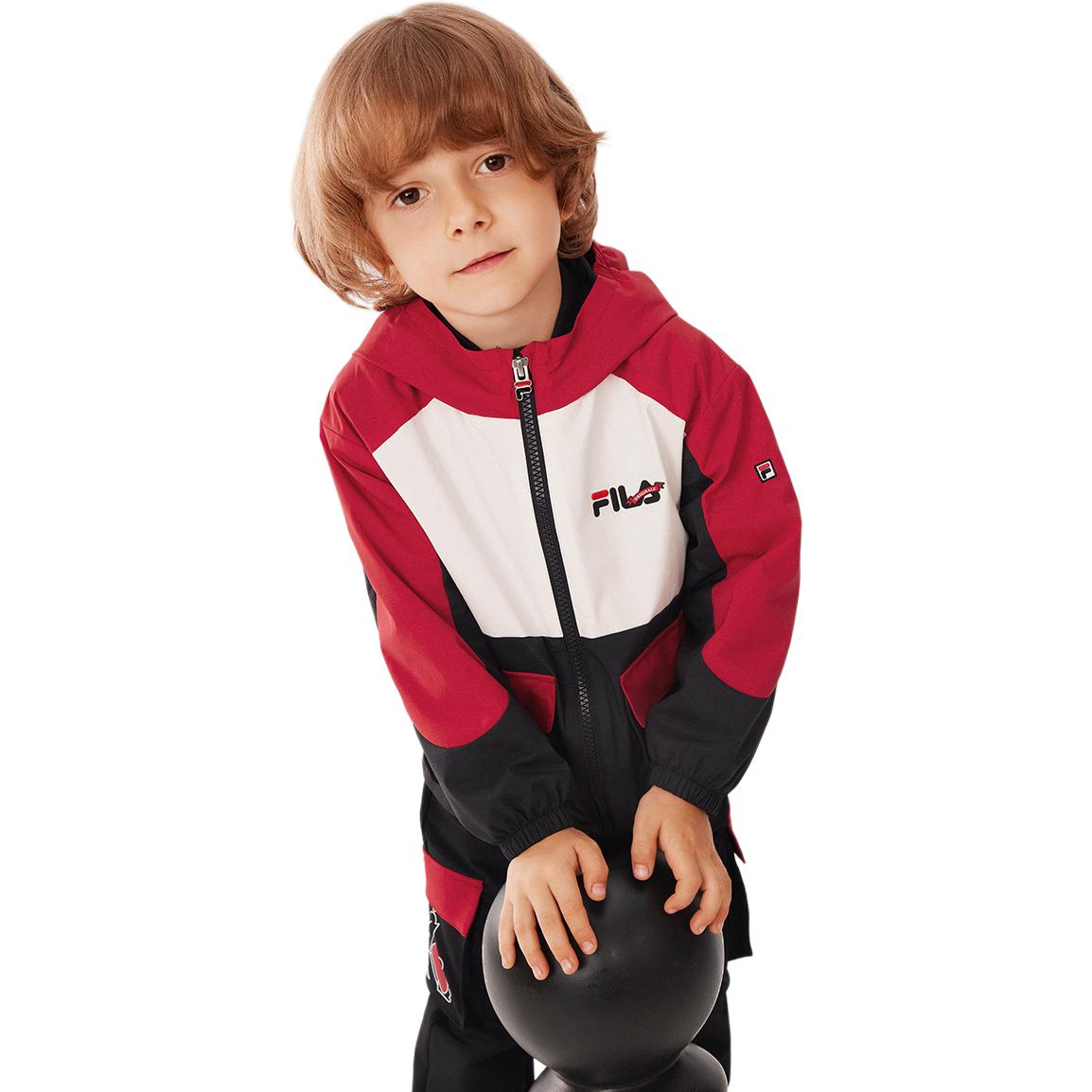 Мужская куртка Fila KIDS (темно-синяя) — фото 6