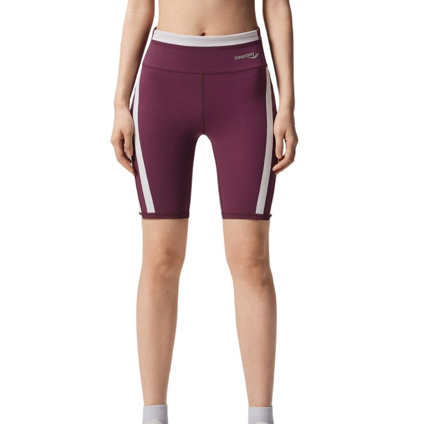 Saucony Sports Shorts Women’s Cherry Purple Red Moderate