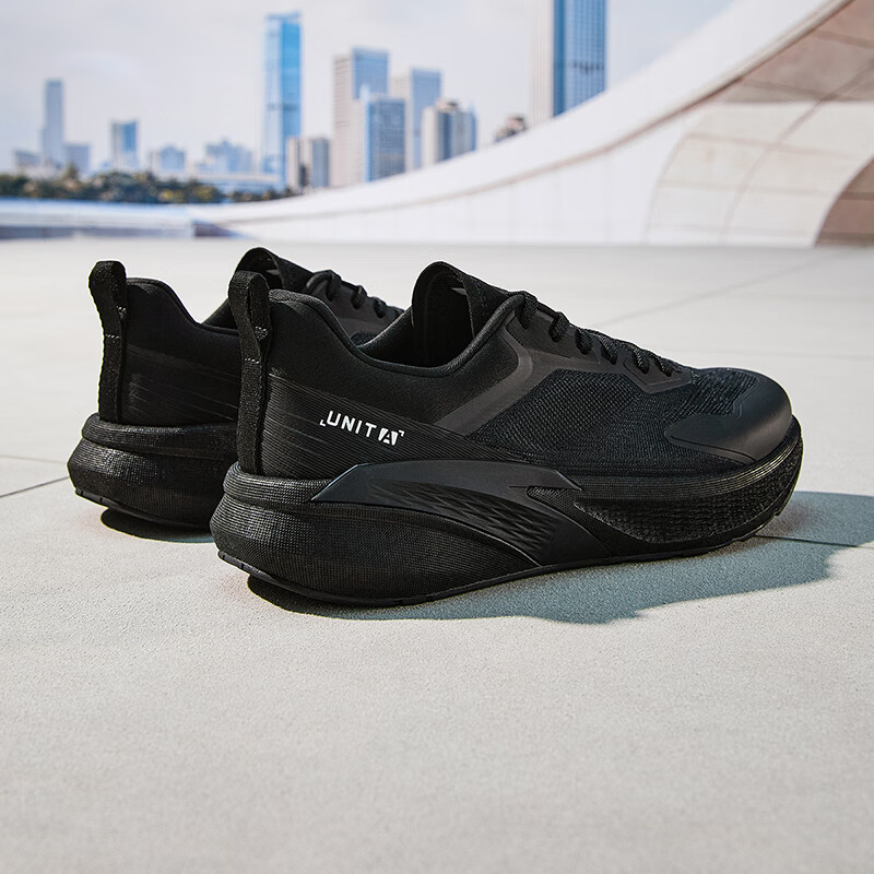 Anta Burning Exercise Lightweight Anti Slip Low top Casual Running Shoes Men’s Black