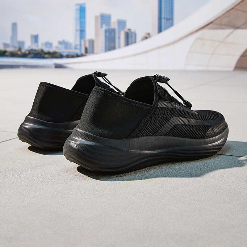 Anta Abrasion Resistant Cushioning Low top Training Shoes Men’s Black