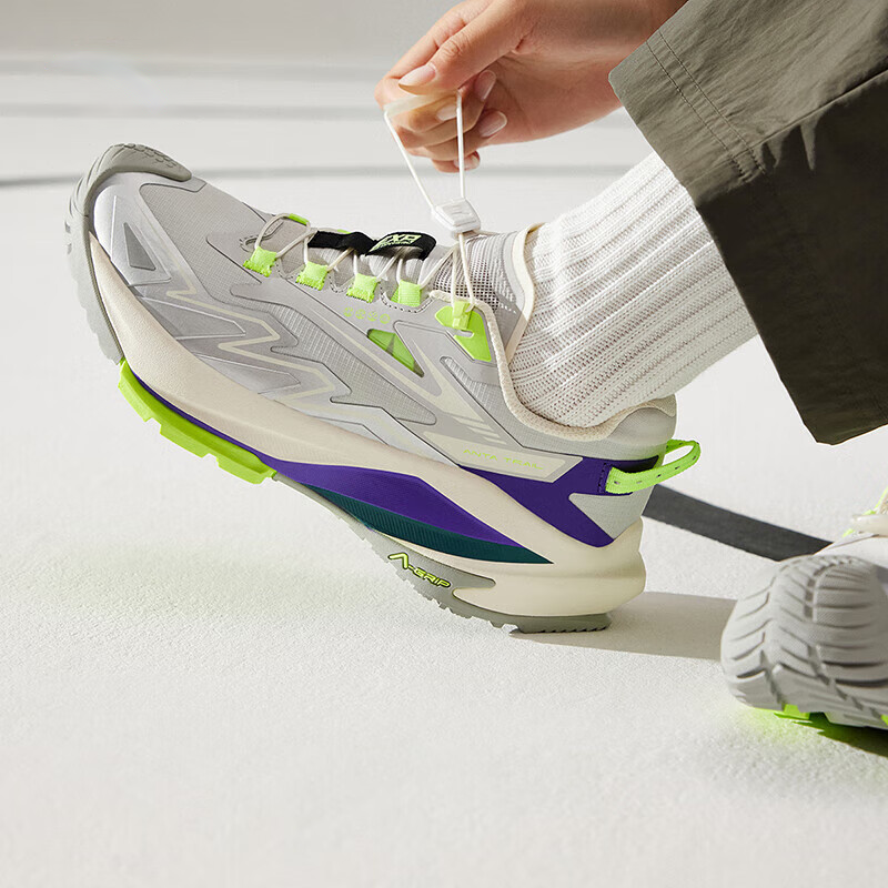 Anta Mountain Exploration Comfortable And Breathable Cushioning Abrasion Resistant Cushioning, Wear Resistant Low top