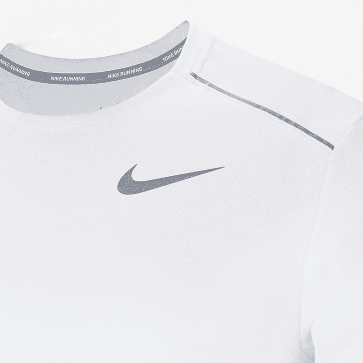 Мужская футболка Nike DRI-FIT (белая) — фото 5