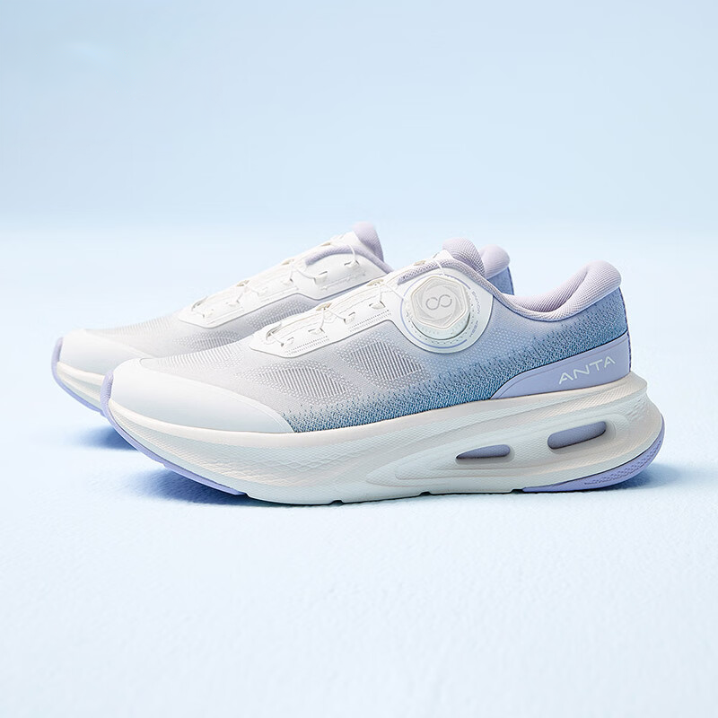 Anta Wear resistant And Lightweight Low top Training Shoes Women’s White Purple