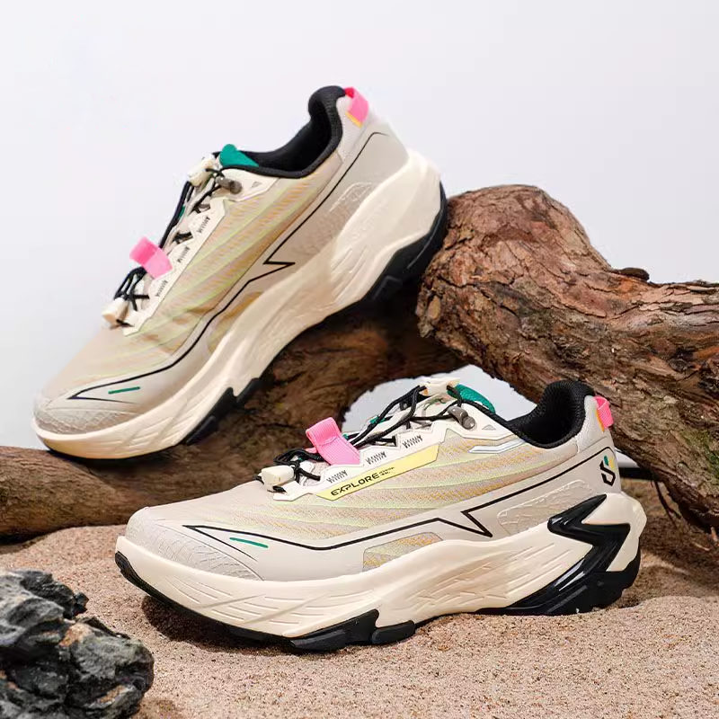 QIAODAN Light Cavalry Cushioning Coverage Rebound Balance Abrasion Resistant Breathable And Quick Dry Slip Resistant