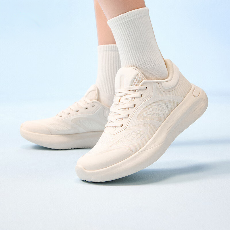 Anta Cushioning, Wear Resistant Low top Training Shoes Women’s White