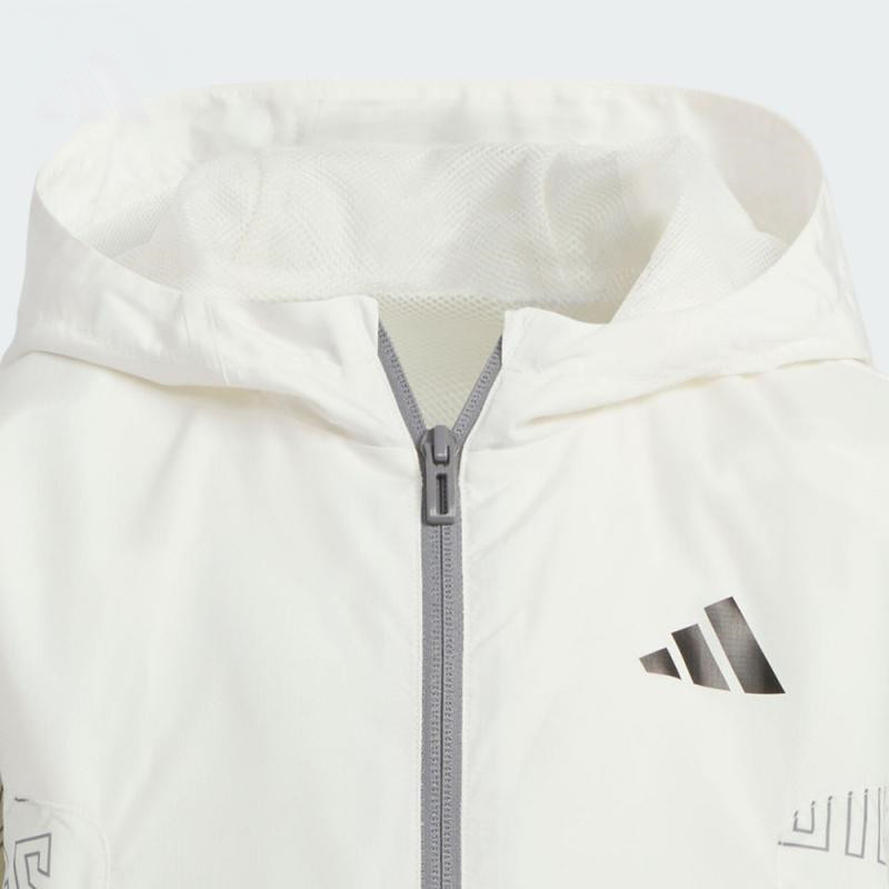 куртка adidas (белая) — фото 3