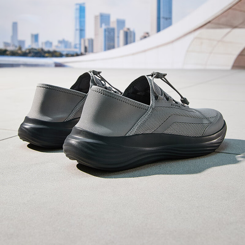 Anta Abrasion Resistant Slip Resistant Low top Training Shoes Men’s Gray