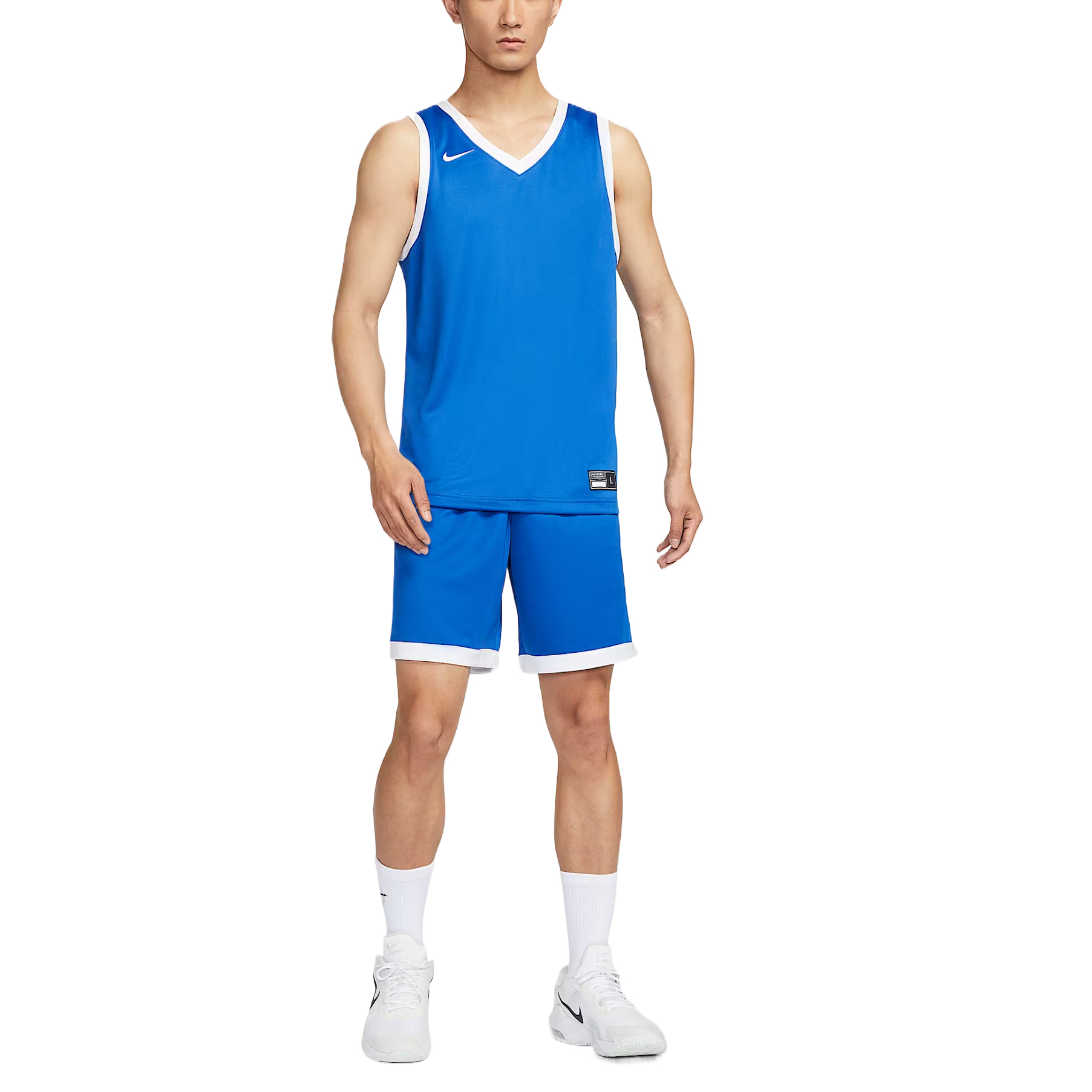 Nike Dri FitCrossover Basketball Jersey Men’s Blue
