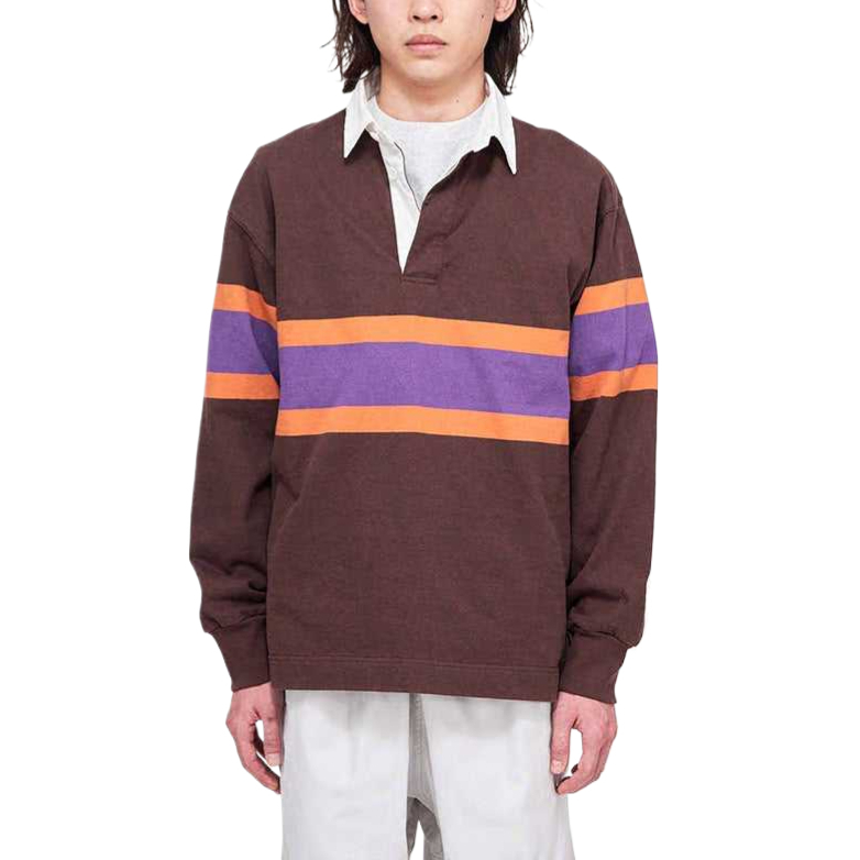 Gramicci Rugby Jersey Unisex Brown