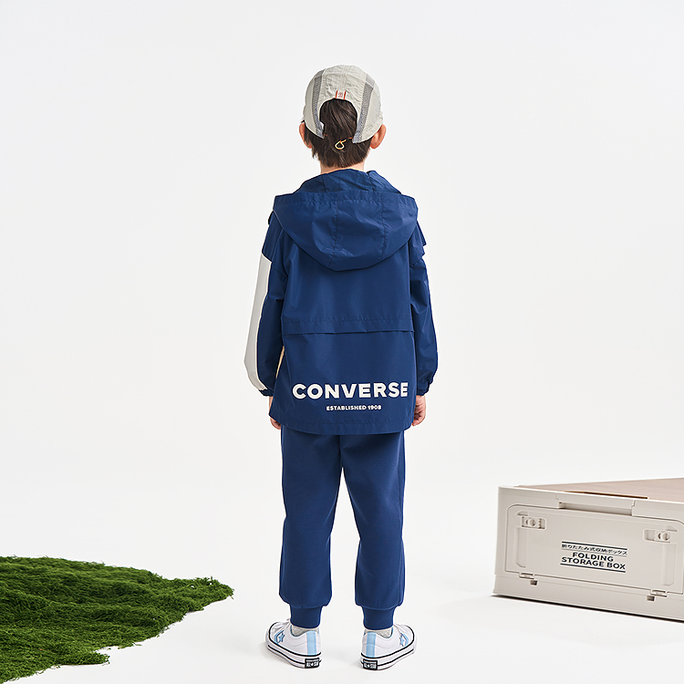 Куртка Converse (темно-синяя) — фото 5
