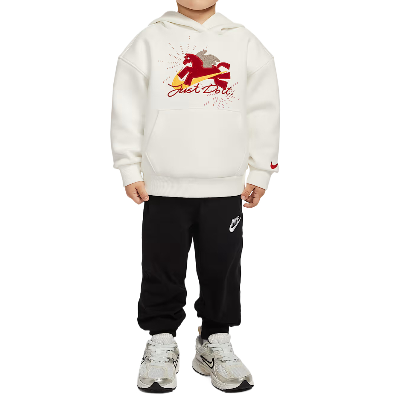 Детское худи Nike Wings CNY (белое) — фото 3