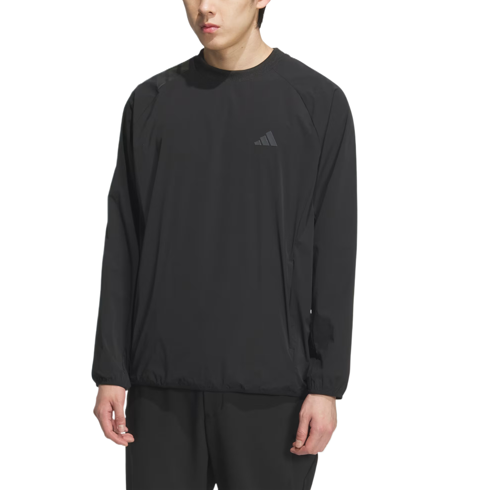 Adidas Golf Clothing Men’s Black Crew Neck Moderate
