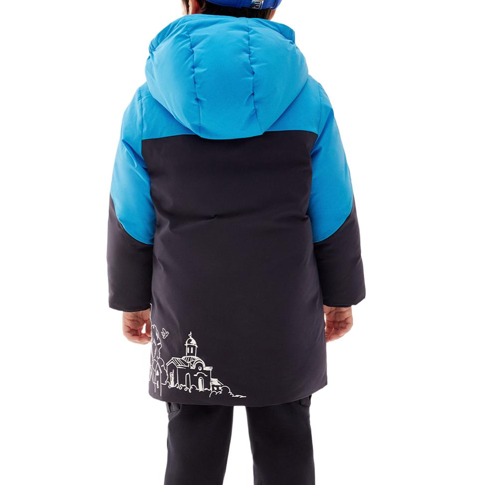 Куртка Fila KIDS WHITH LINE (синий) — фото 4