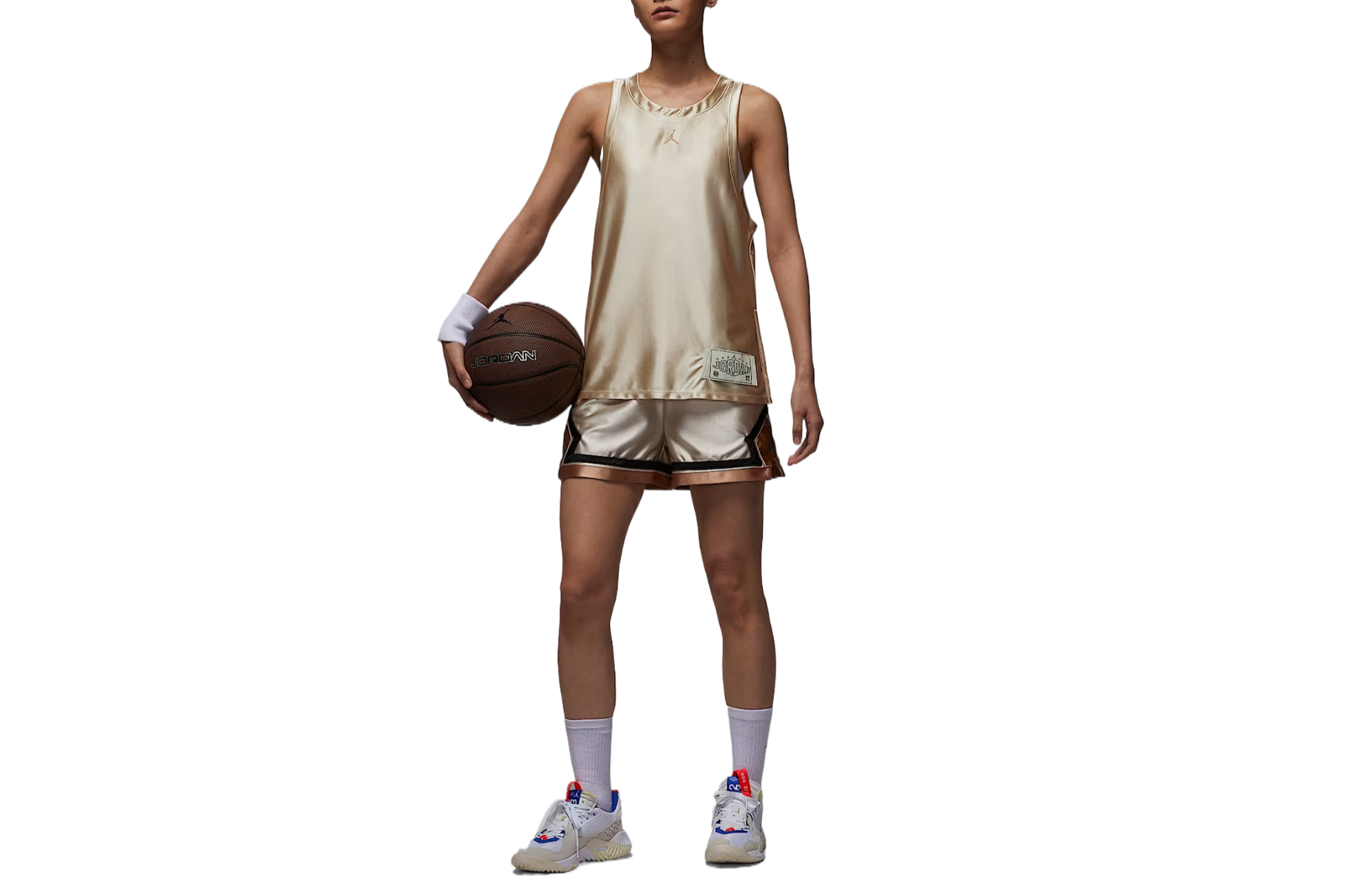 Jordan Sport Basketball Jersey Women’s Oat/Phellodendron