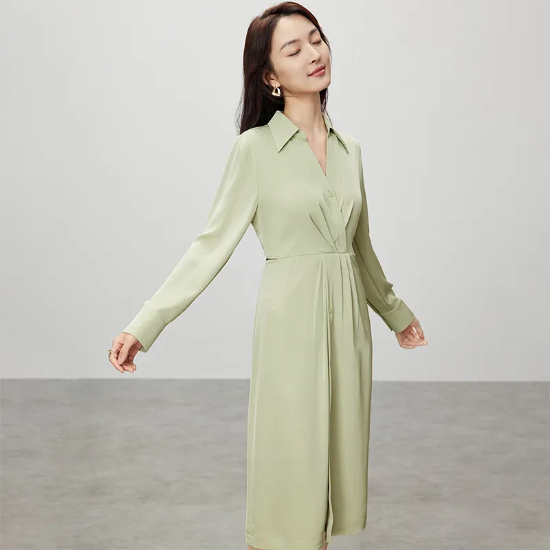 SENTUBILA Long Sleeved Dresses Women's