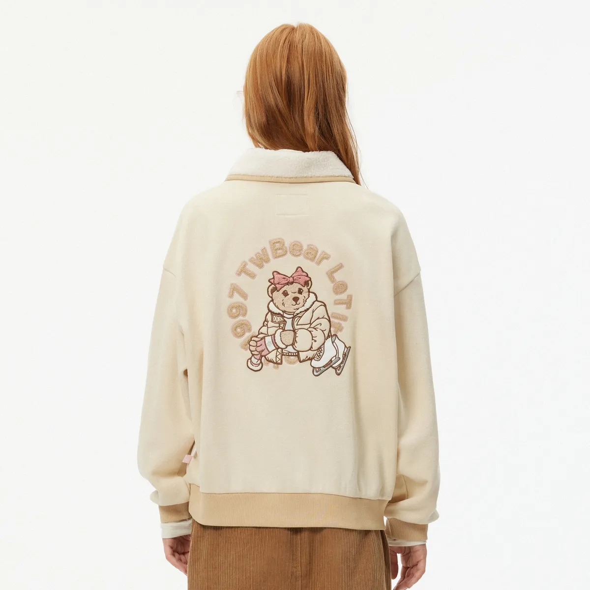 Teenie Weenie Sweatshirt Women's Light Yellow