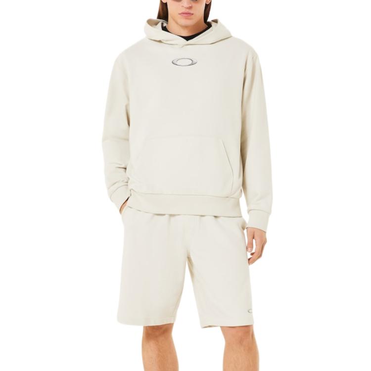 Мужское худи Oakley Mtl Po Hoodie (бежевое) — фото 4