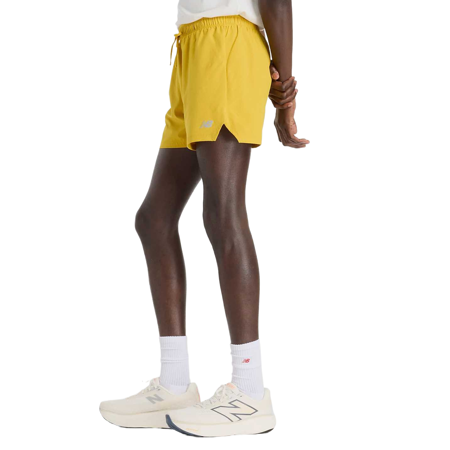 New Balance NB RC Short 5′ Sports Shorts Men’s Yellow