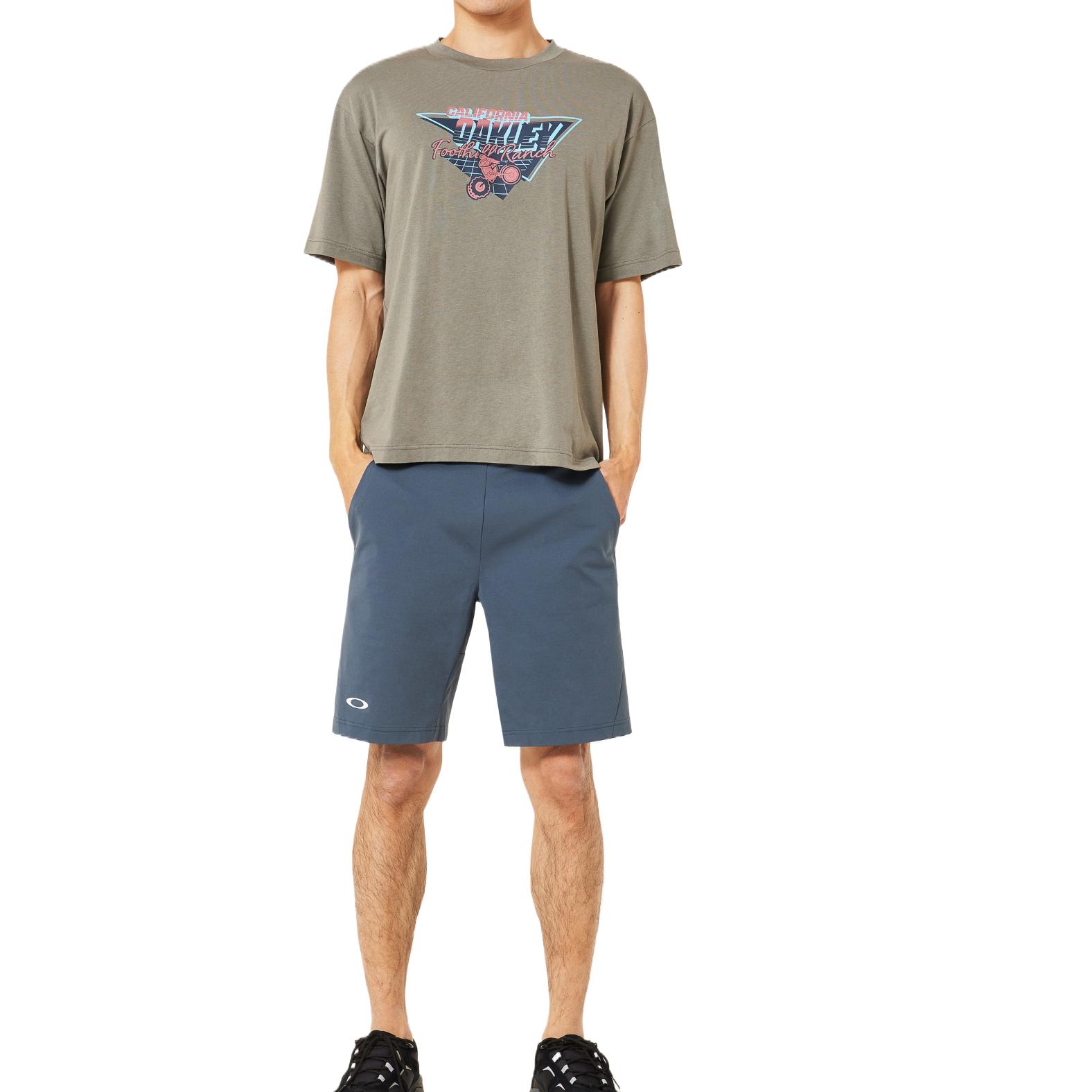 Мужские шорты Oakley Enhance Tech Jersey (темно-синие) — фото 6