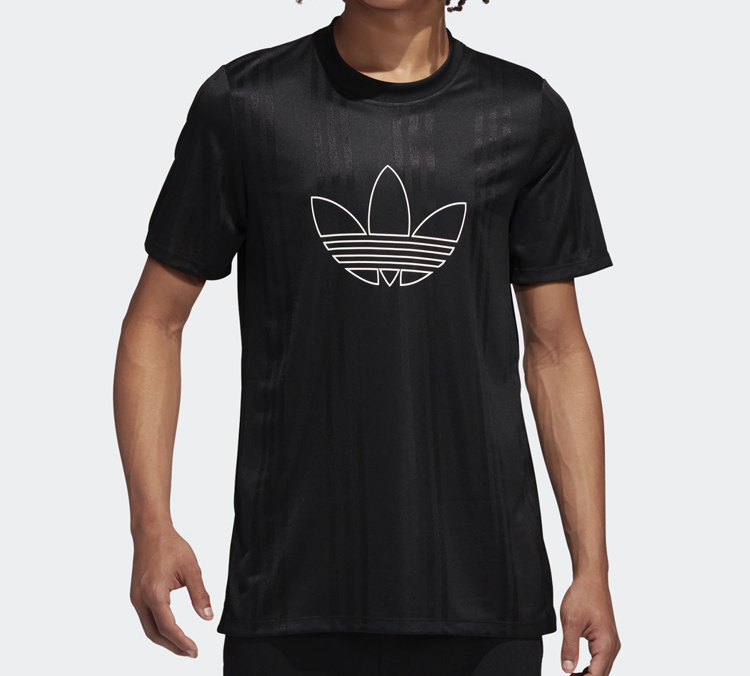 Мужская футболка adidas originals T (черная) — фото 4