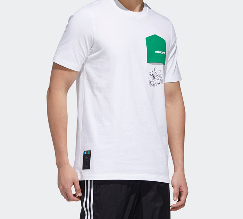 Мужская футболка adidas x Disney/ T (белая) — фото 4