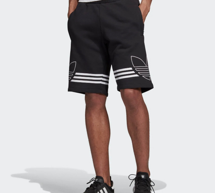 Мужские шорты adidas originals (черный) — фото 3