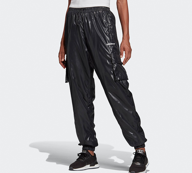Женские штаны adidas originals (черные) — фото 3