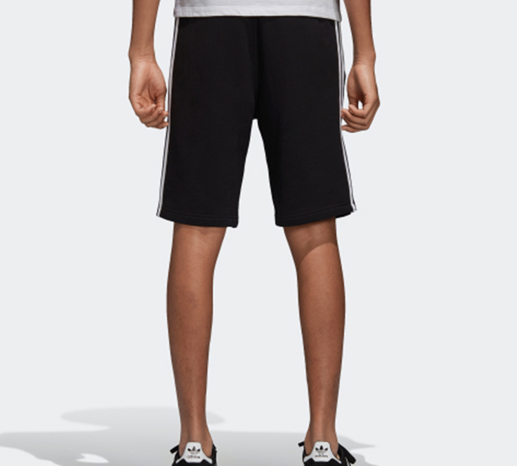 Мужские штаны adidas originals 3-Stripe Short (черный) — фото 8