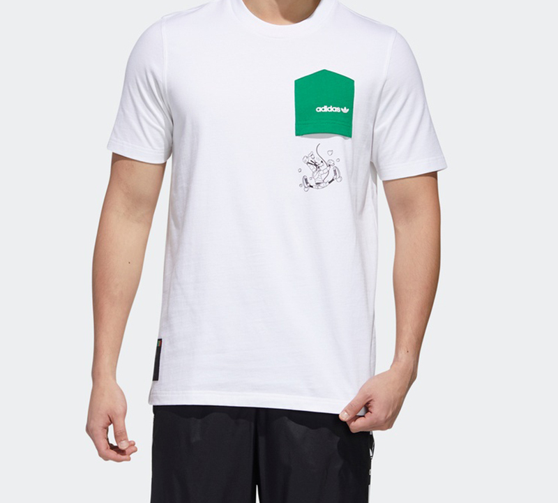 Мужская футболка adidas x Disney/ T (белая) — фото 3