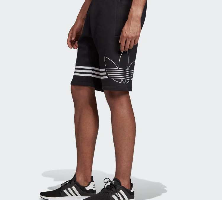 Мужские шорты adidas originals (черный) — фото 4