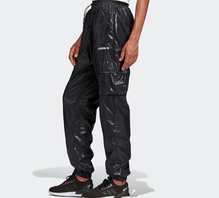 Женские штаны adidas originals (черные) — фото 4