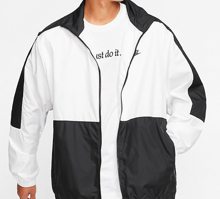Мужская футболка Nike Sportswear JDI (белая) — фото 4