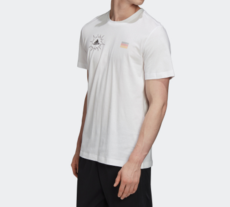 Мужская футболка adidas Tsubasa T (белая) — фото 5