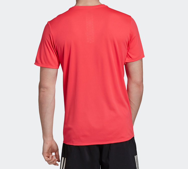 Мужская футболка adidas (красный) — фото 5