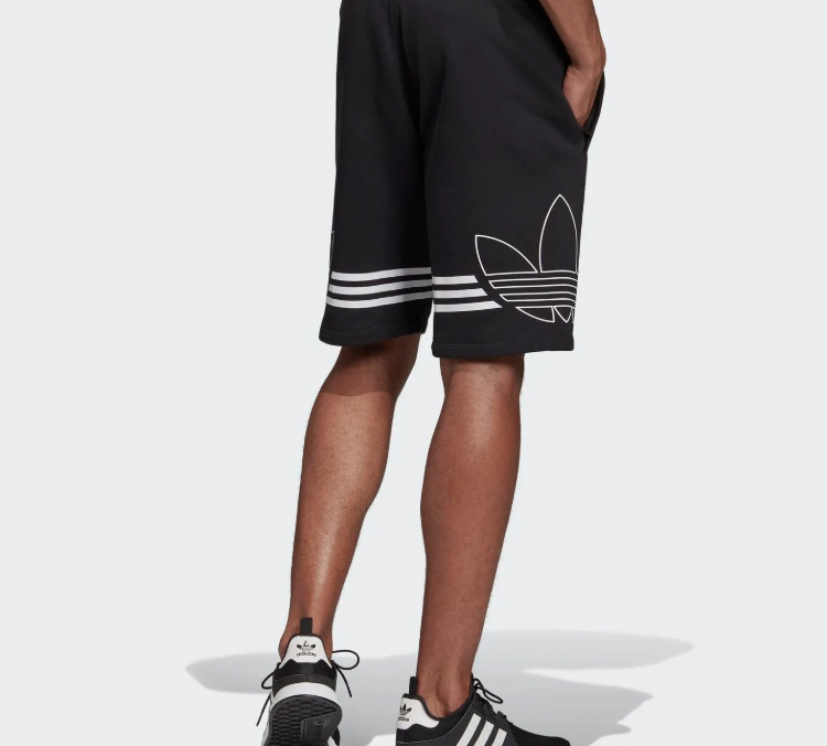 Мужские шорты adidas originals (черный) — фото 5