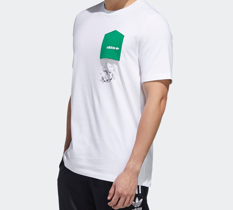 Мужская футболка adidas x Disney/ T (белая) — фото 6