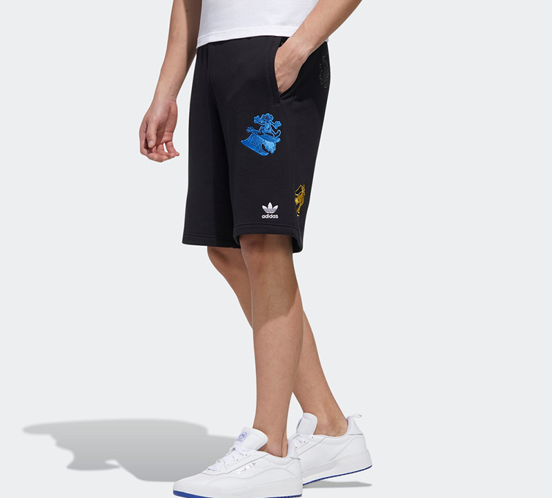 Мужские шорты adidas x Disney (черные) — фото 5