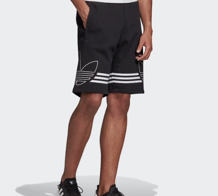 Мужские шорты adidas originals (черный) — фото 6