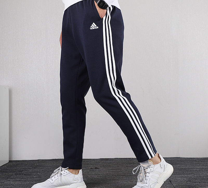 Мужские штаны adidas (темно-синие) — фото 4