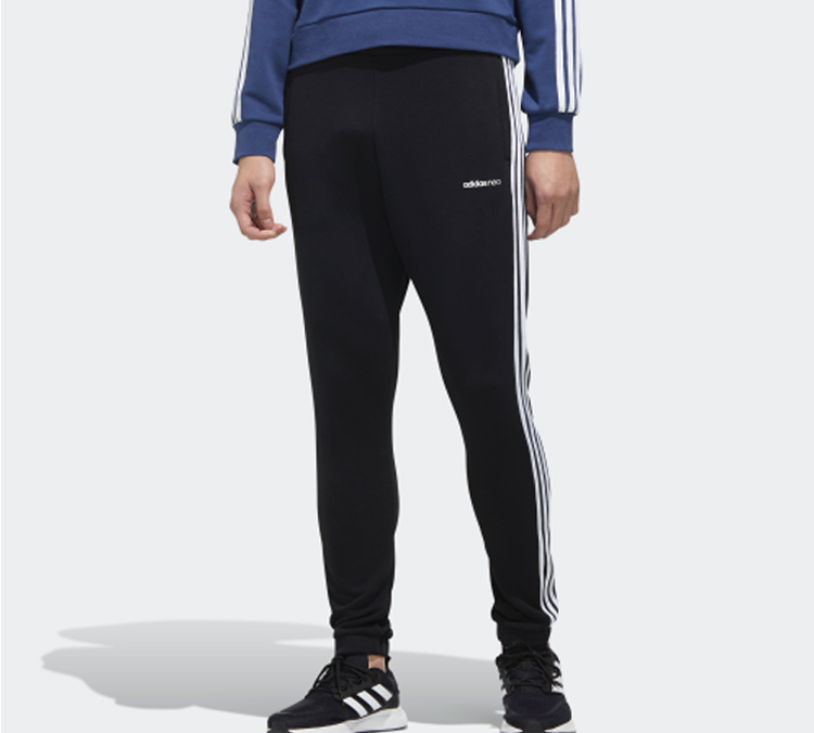 Мужские штаны adidas neo (черные) — фото 3