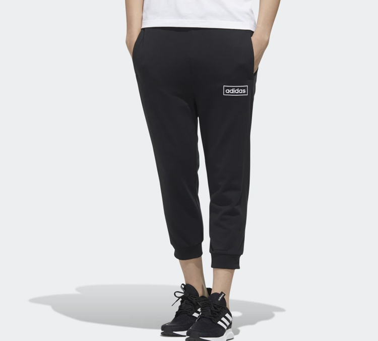 Мужские штаны adidas neo (черные) — фото 4