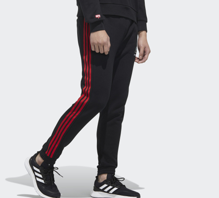 Мужские штаны adidas neo (черные) — фото 3