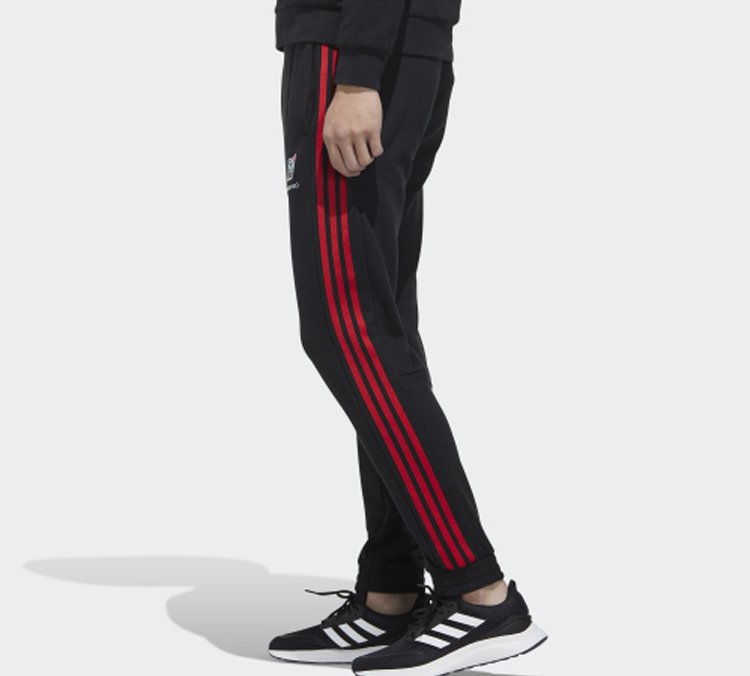 Мужские штаны adidas neo (черные) — фото 4