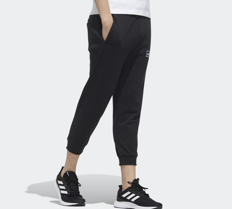 Мужские штаны adidas neo (черные) — фото 5