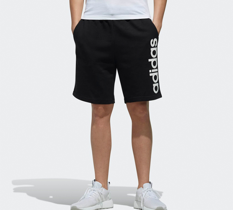 Мужские шорты adidas neo (черный) — фото 5